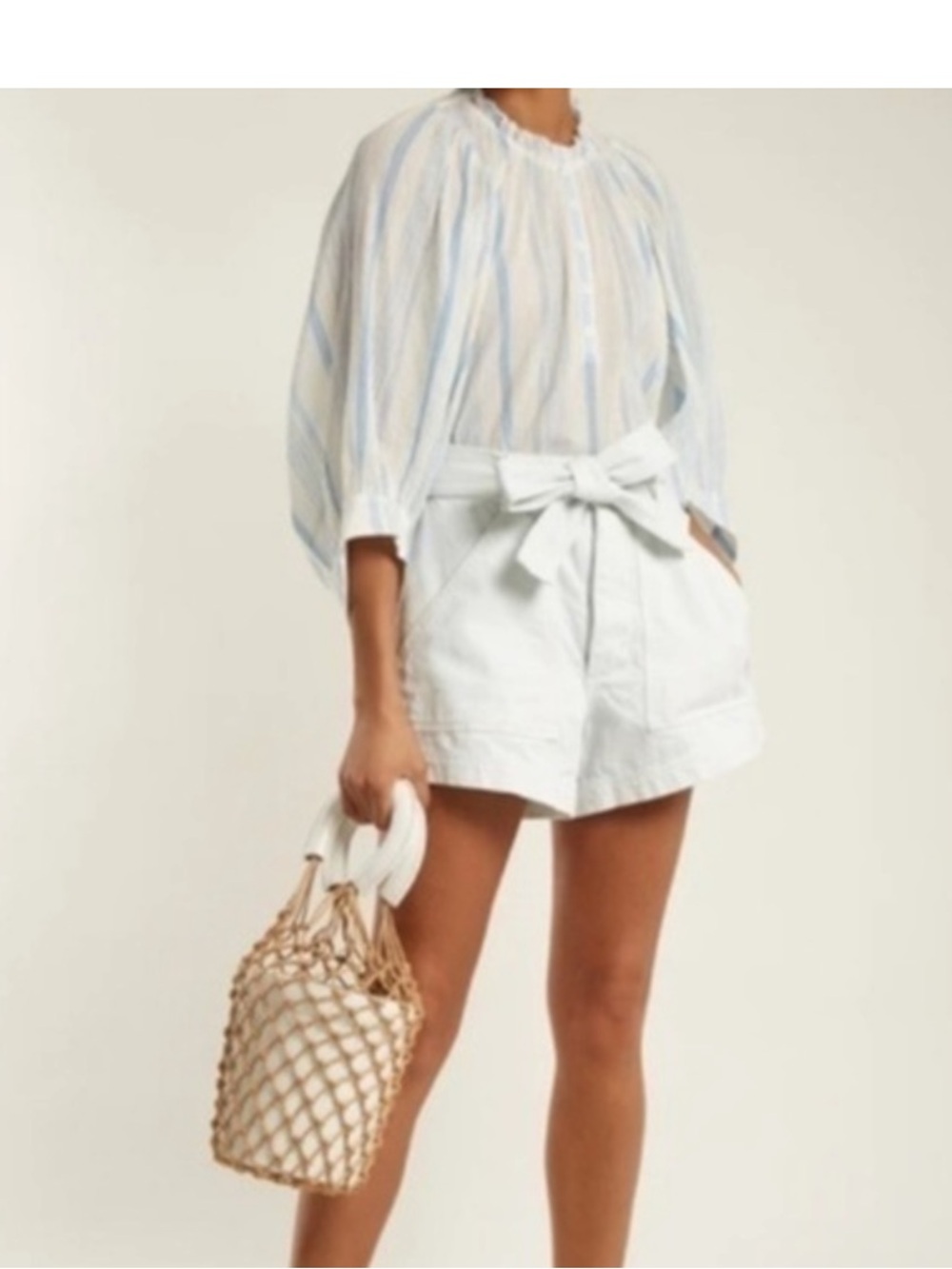 Apiece Apart Everlasting Balloon Sleeve Top size 2